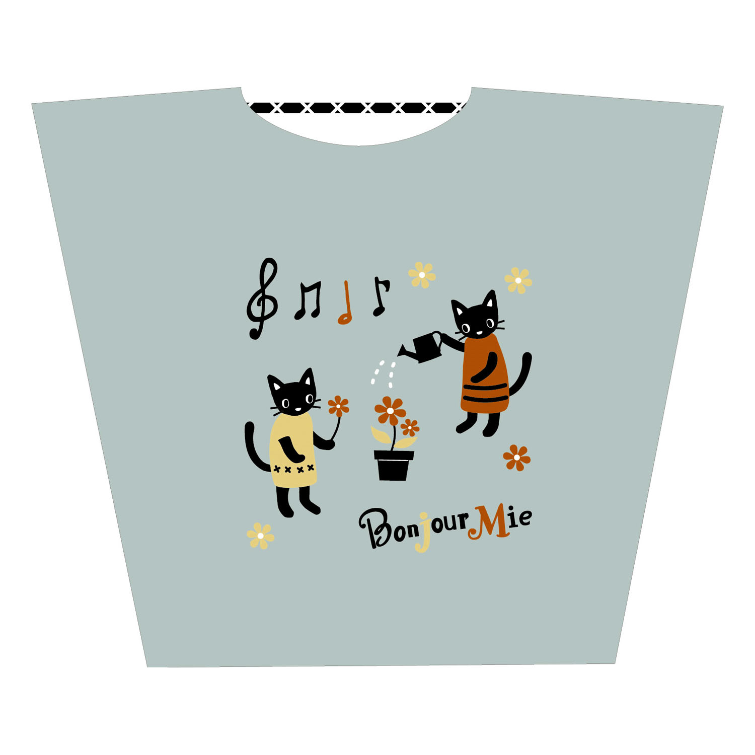 ロープバッグS フラワ－