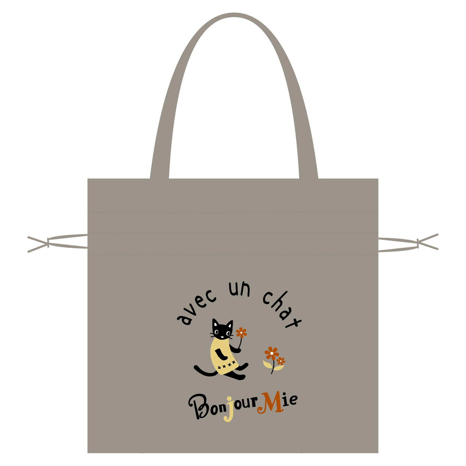 巾着トートミニ フラワー