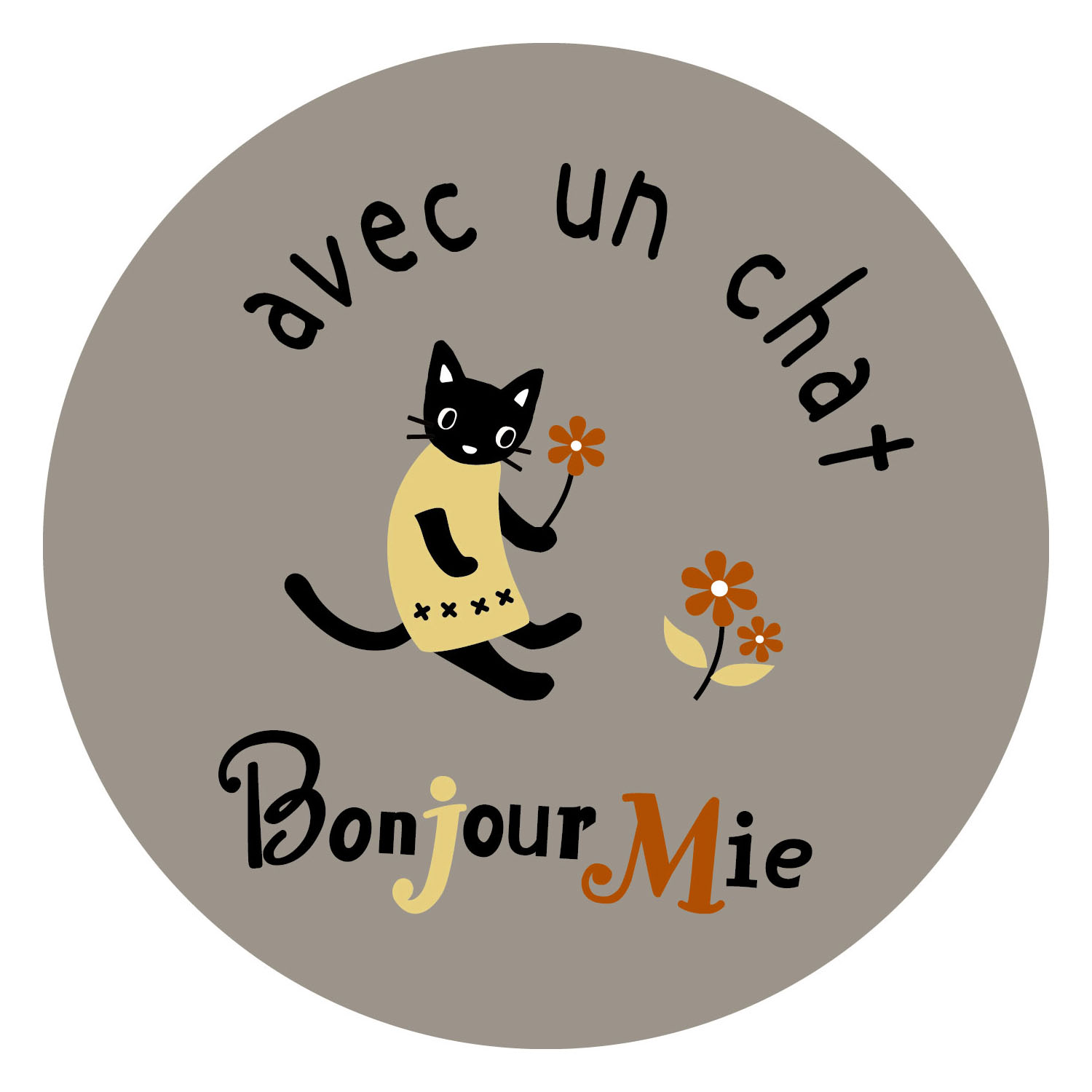 巾着トートL フラワー - 画像2