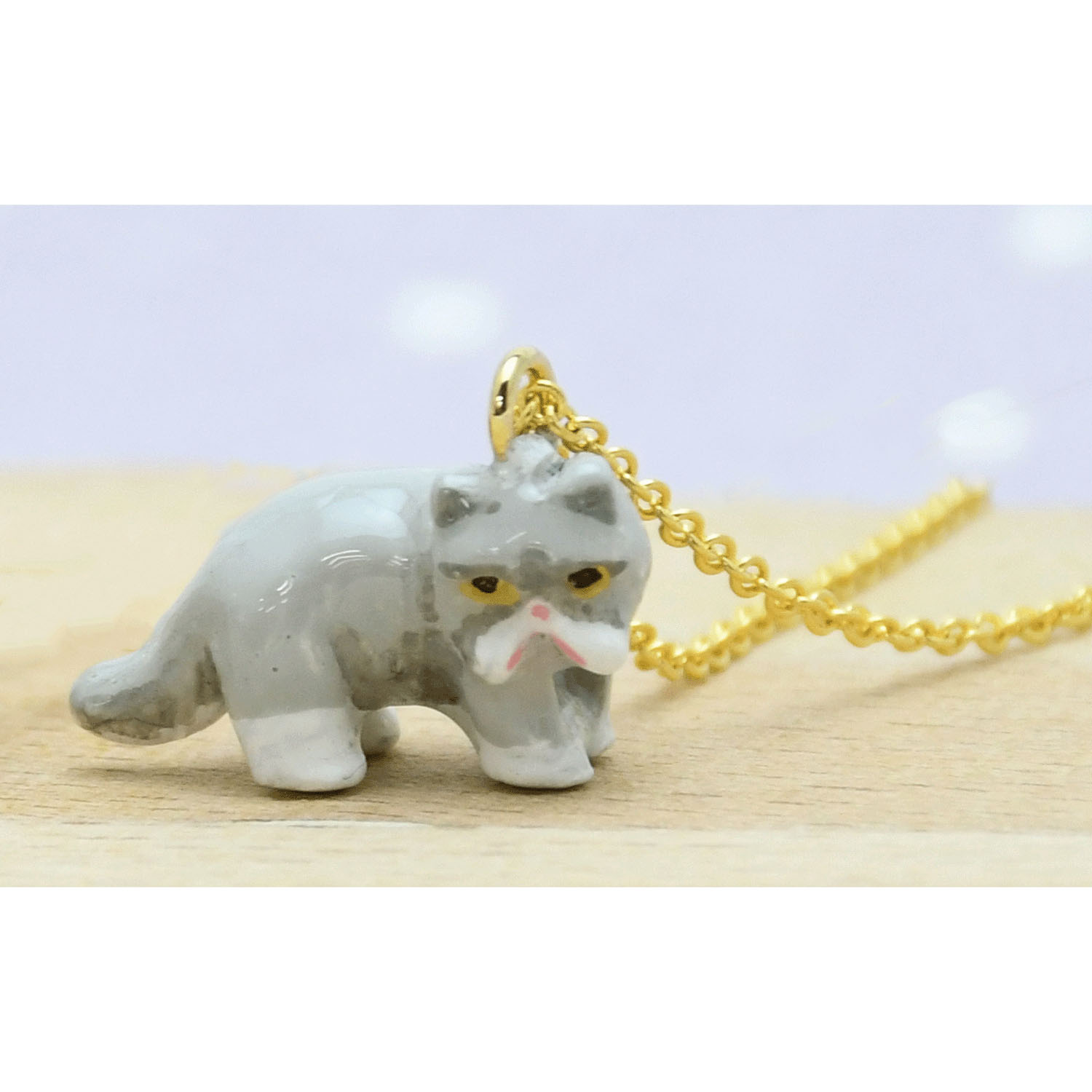 elioネックレス エキゾチックショートヘア