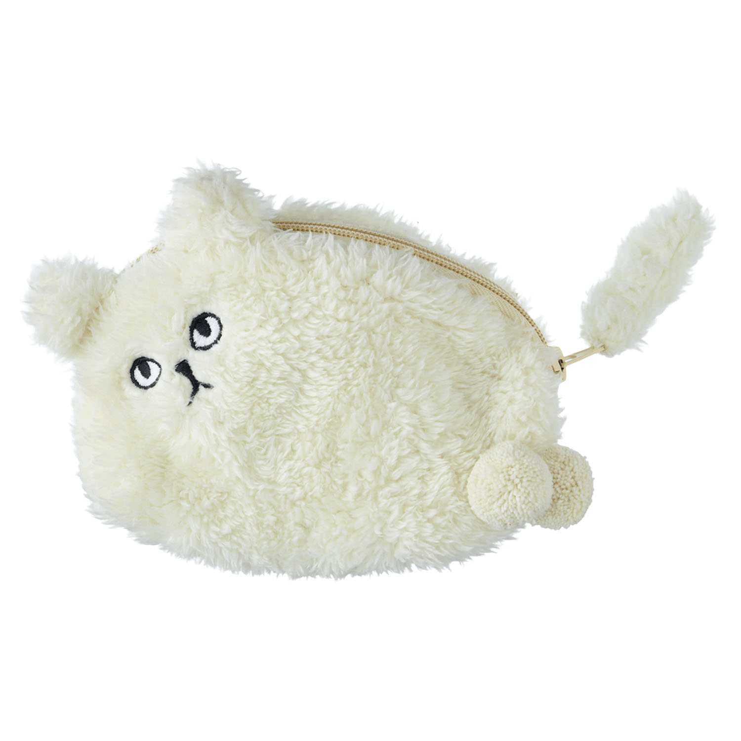 ニャンタマボアポーチ ホワイト