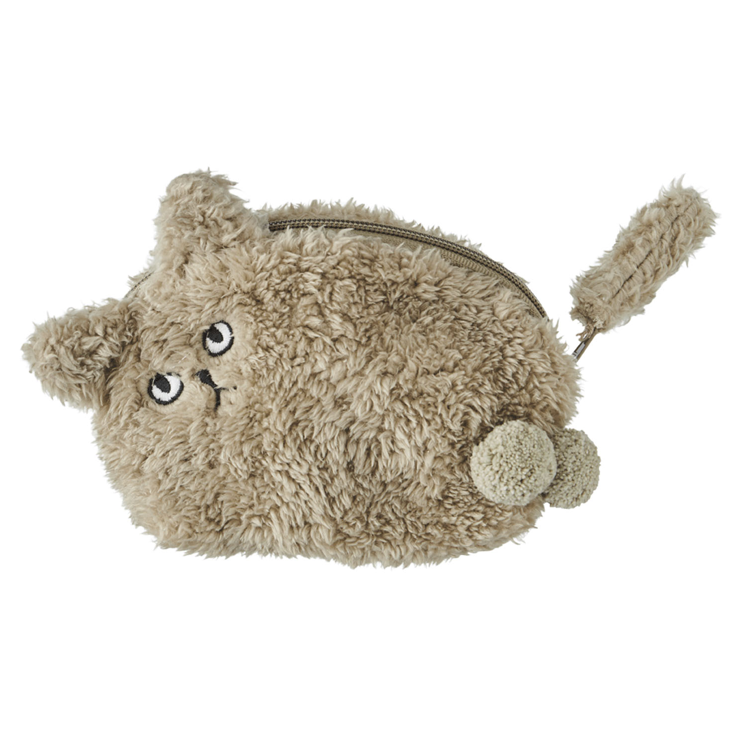 ニャンタマボアポーチ グレー