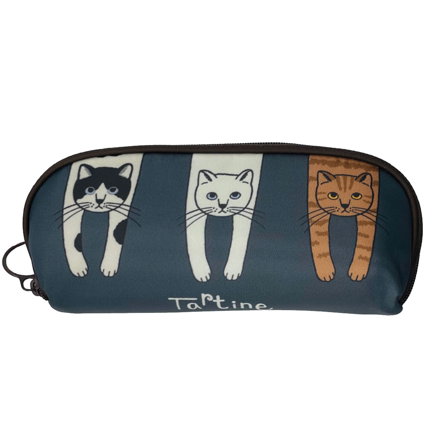 タルティーヌ メガネケース／ぶら下がり ネイビー