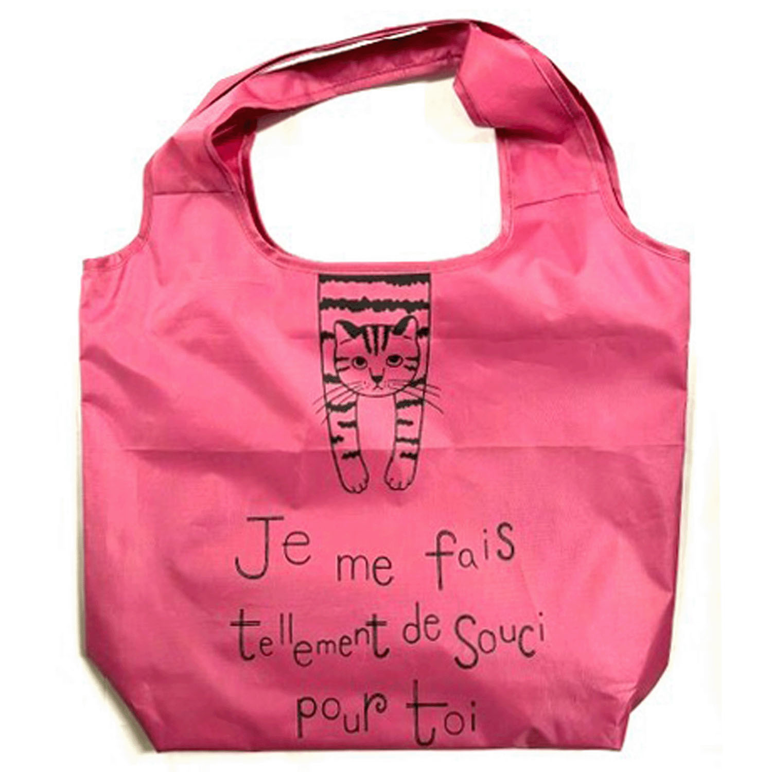 タルティーヌ保冷エコバッグ ぶら下がり ピンク