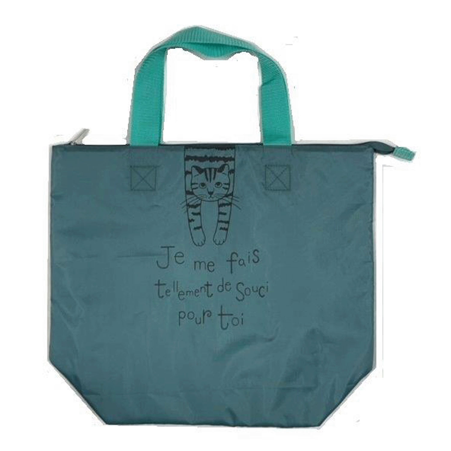 タルティーヌ 保冷トートバッグ ぶら下がり ブルー