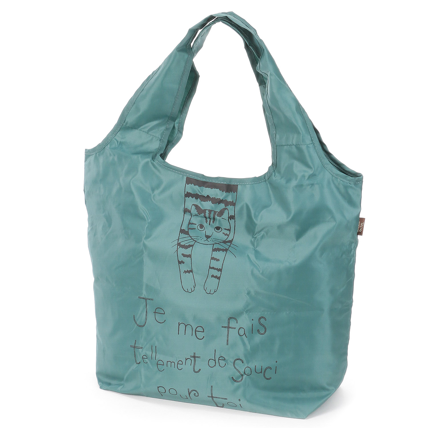 タルティーヌ保冷エコバッグ ぶら下がり ブルー - 画像2