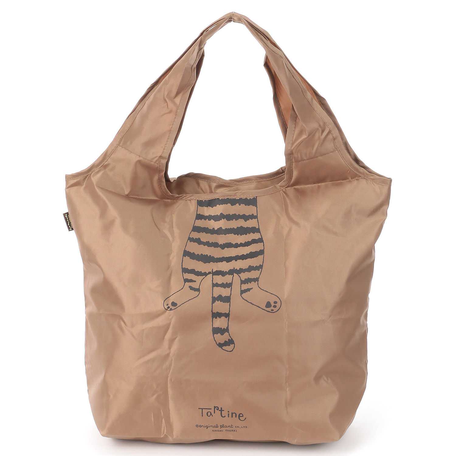 タルティーヌ保冷エコバッグ ぶら下がり ブラウン - 画像3