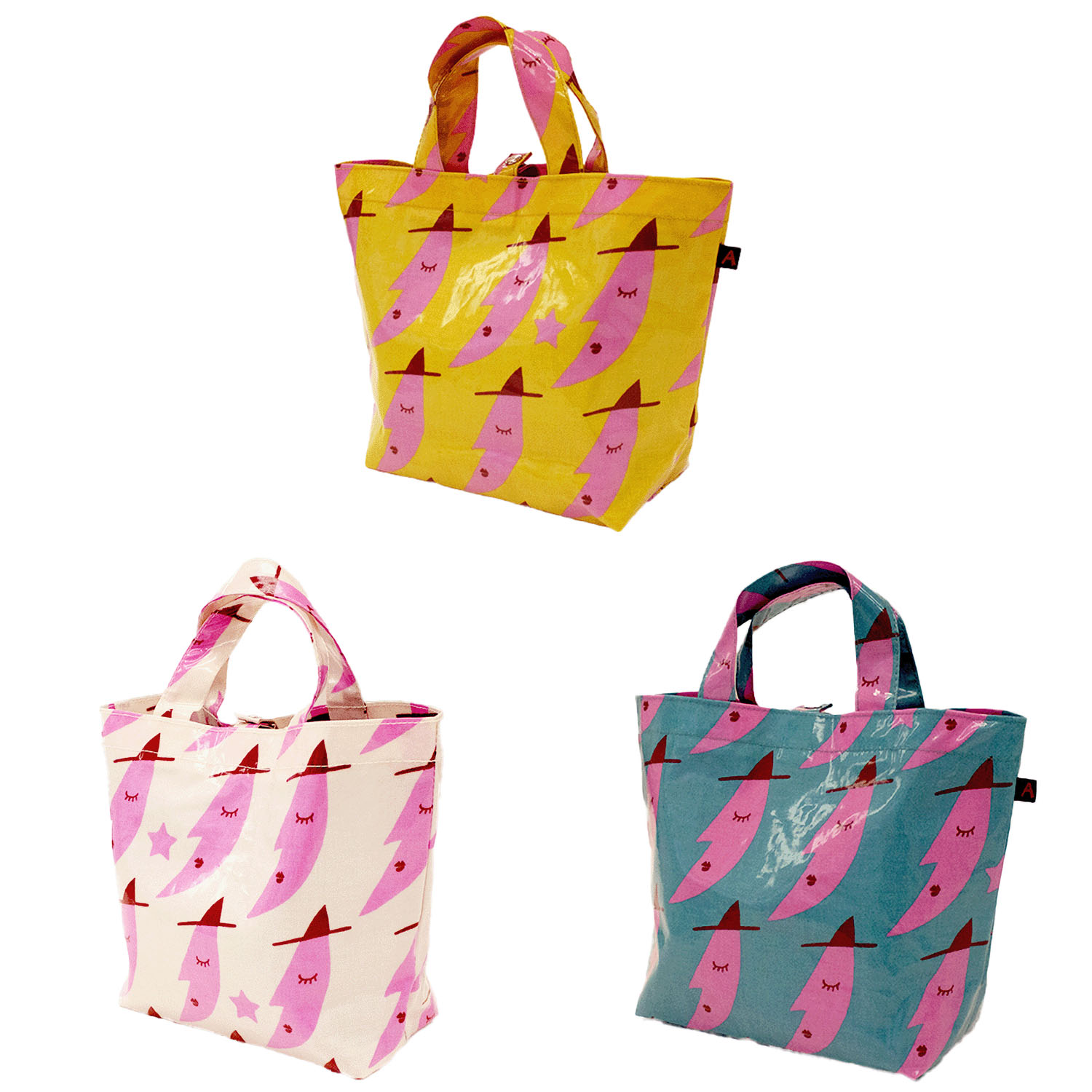 マタノアツコ ミニバッグ ピンクの三日月