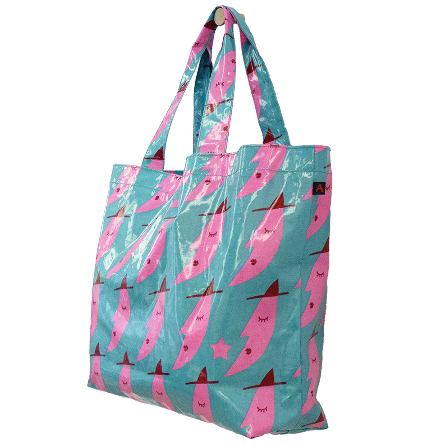 マタノアツコ バッグL ピンクの三日月 - 画像4