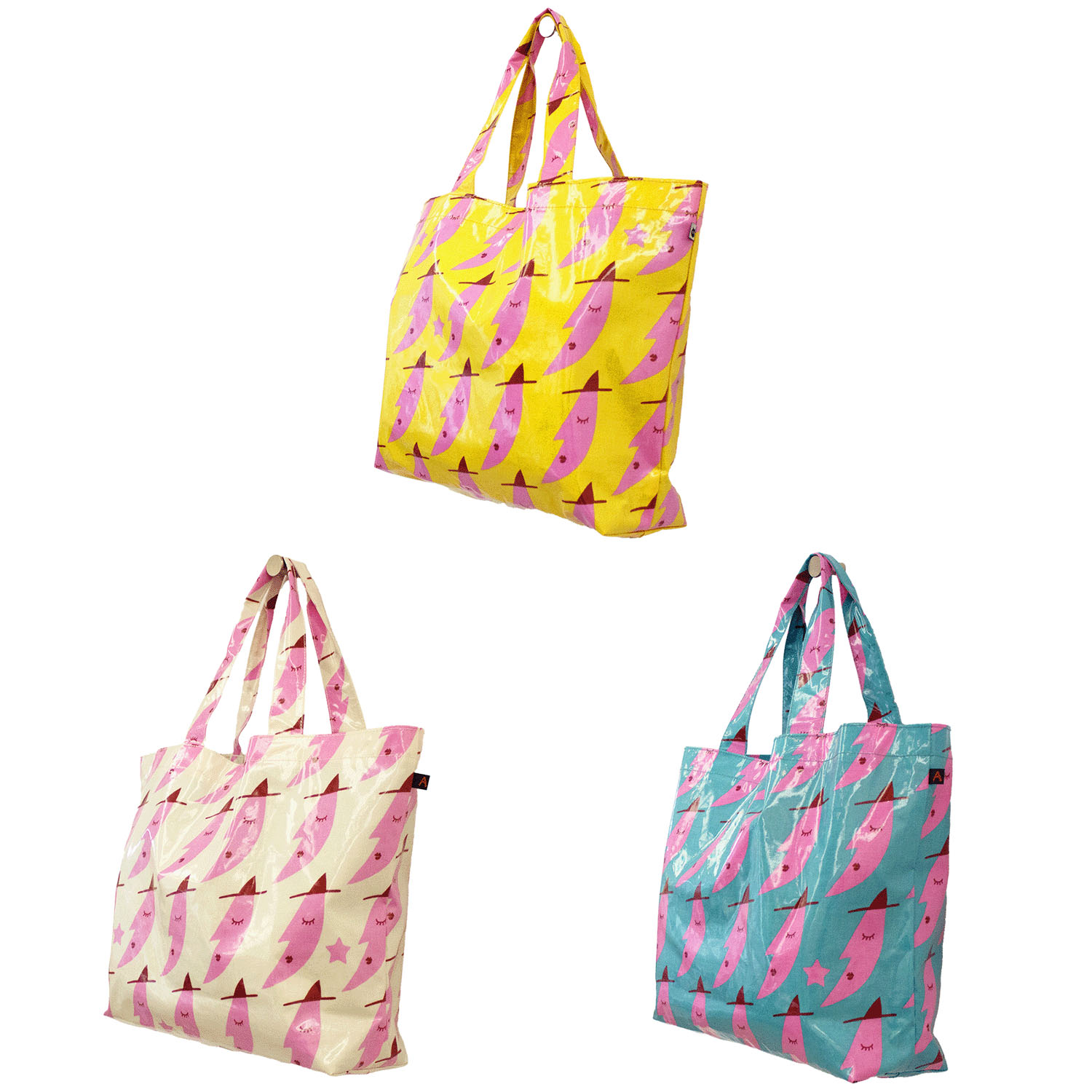 マタノアツコ バッグL ピンクの三日月