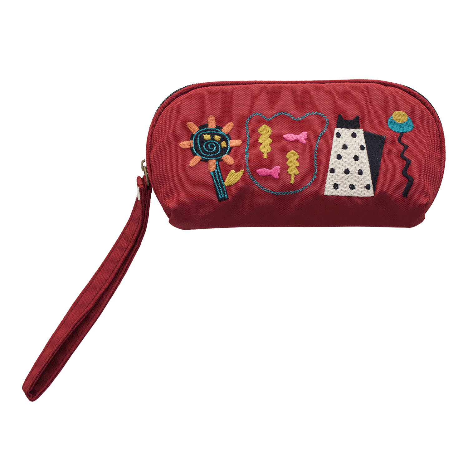 ATSUKO MATANO 刺繍マルチケース かくれんぼ