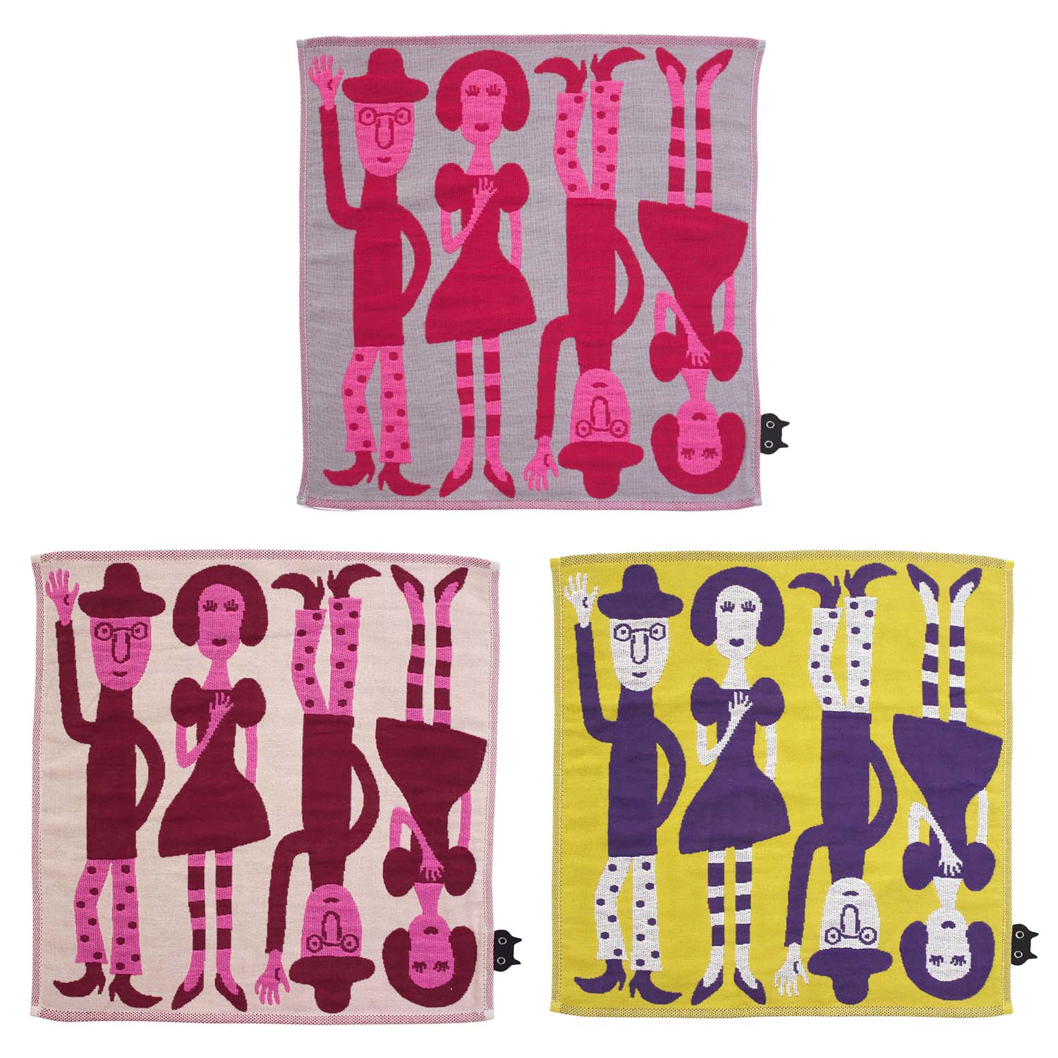 マタノアツコ 三重ガーゼハンカチ ARA！YAH！