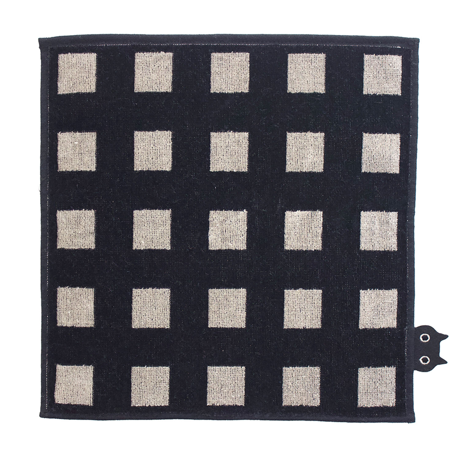 タオルハンカチ 格子