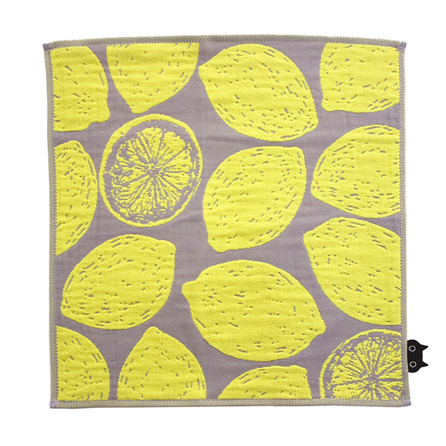 三重ガーゼハンカチ レモン