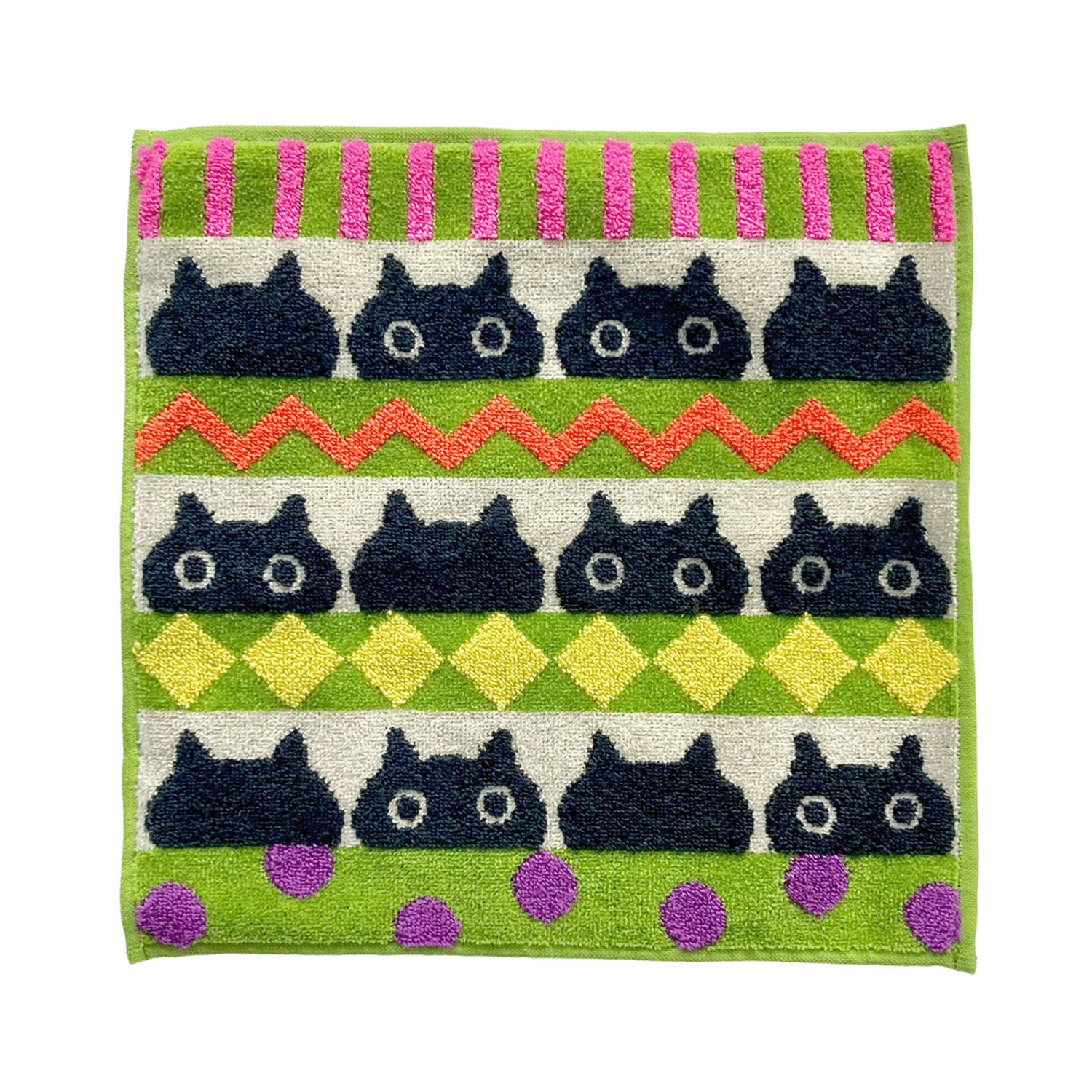 マタノアツコ タオルハンカチ 12匹のMEME - 画像3