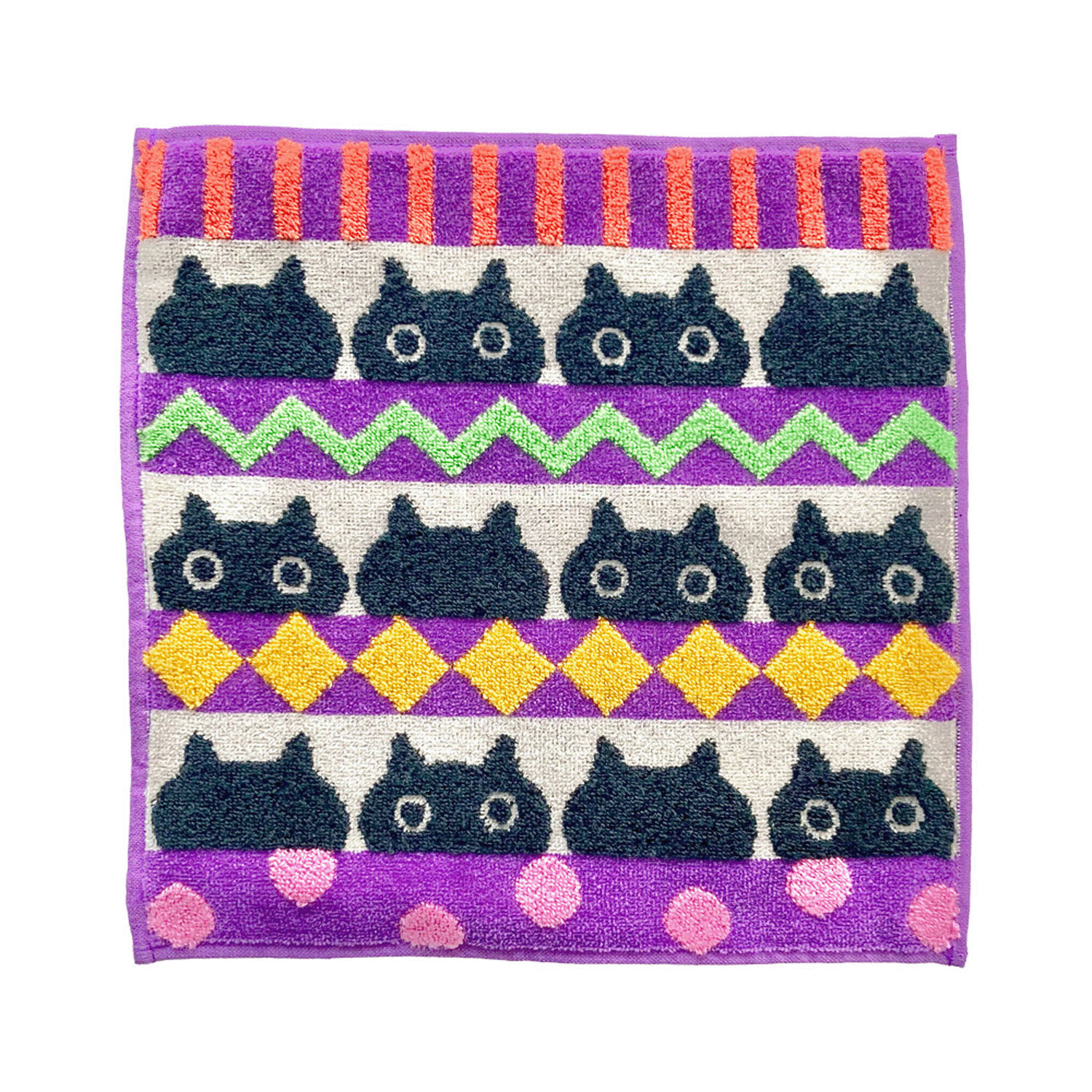 マタノアツコ タオルハンカチ 12匹のMEME - 画像4