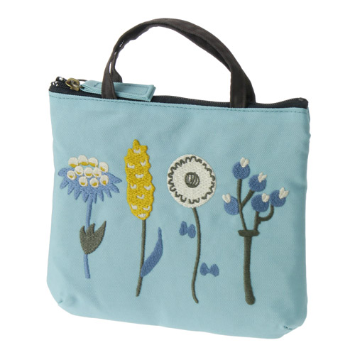 ATSUKO MATANO 刺繍ポーチ ボタニカル