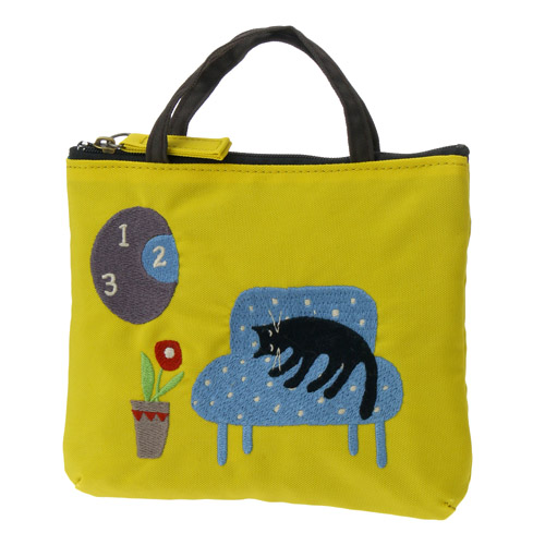 ATSUKO MATANO 刺繍ポーチ ぬくぬく