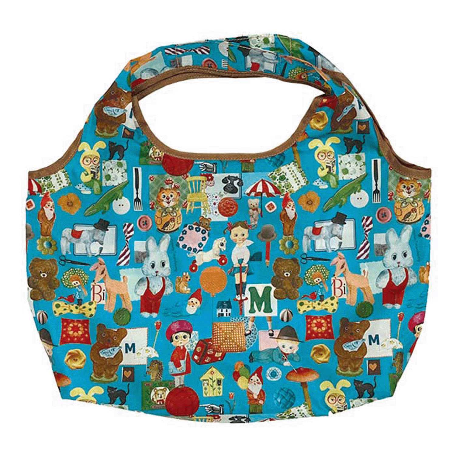 マリーニモンティーニ ミニデイリーバッグ ブルーコラージュ