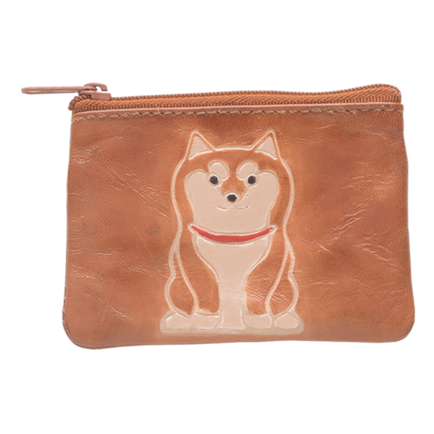 レザー財布 柴犬