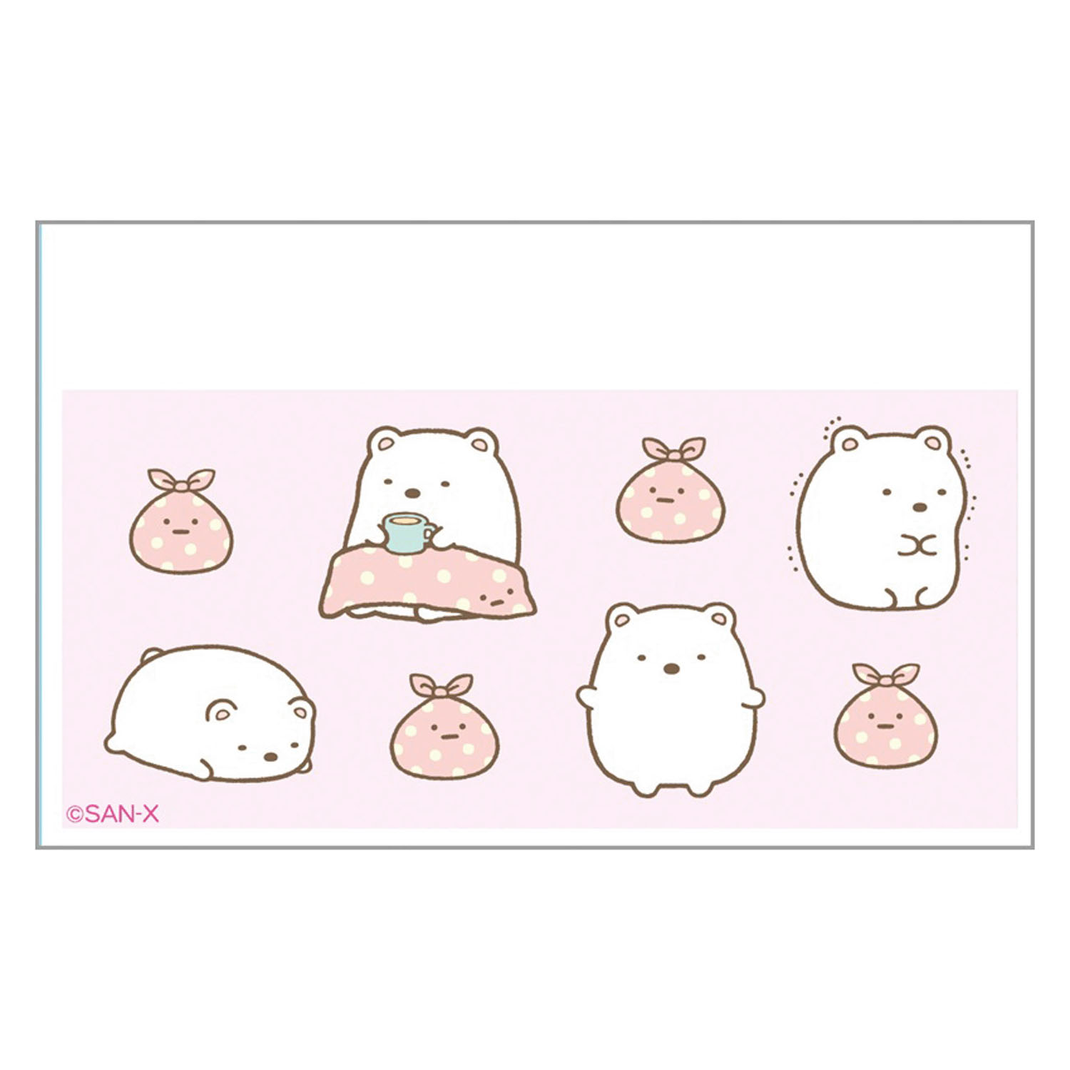 サンエックス すみっコぐらし マイナンバーカードクリアケース しろくま - 画像2