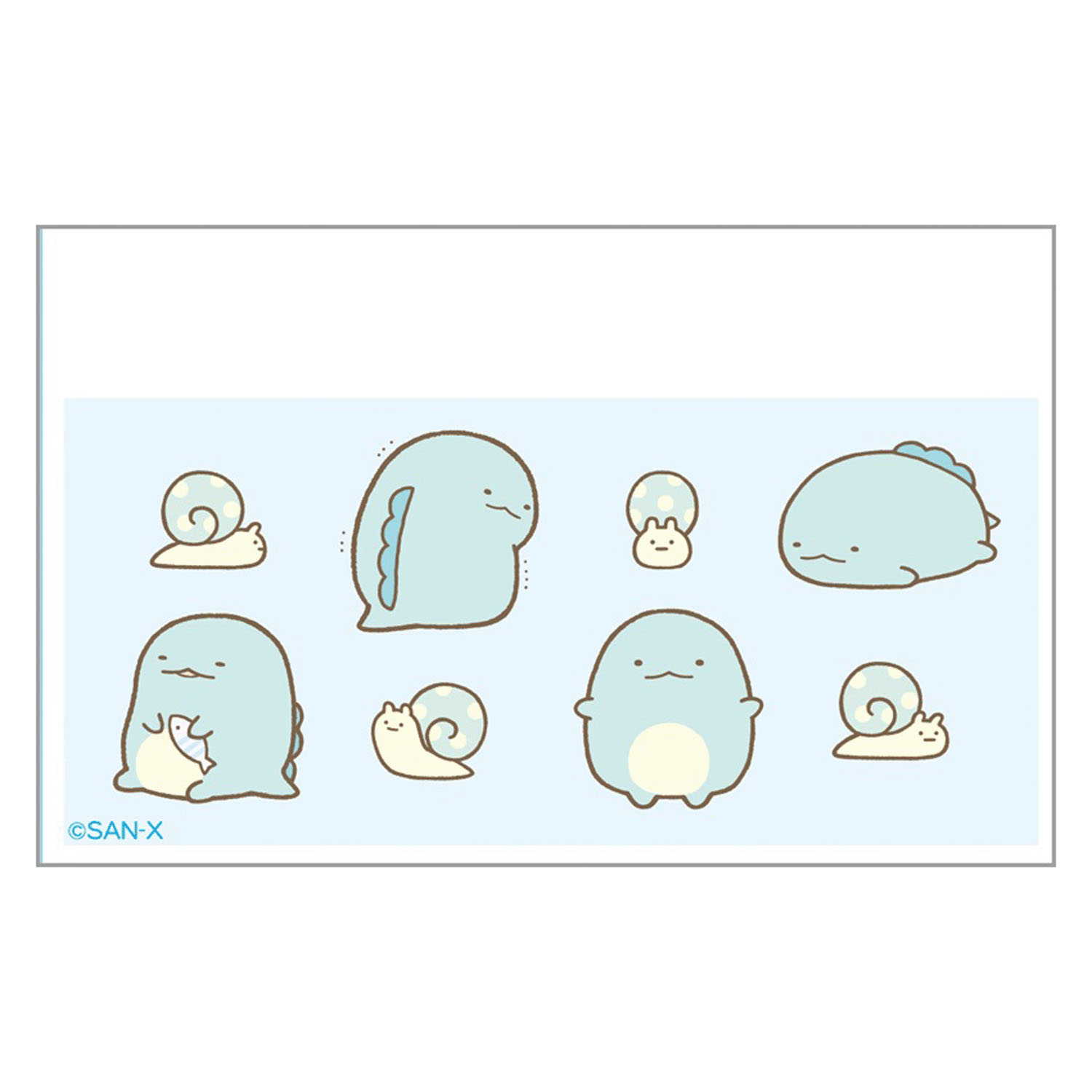 サンエックス すみっコぐらし マイナンバーカードクリアケース とかげ - 画像2