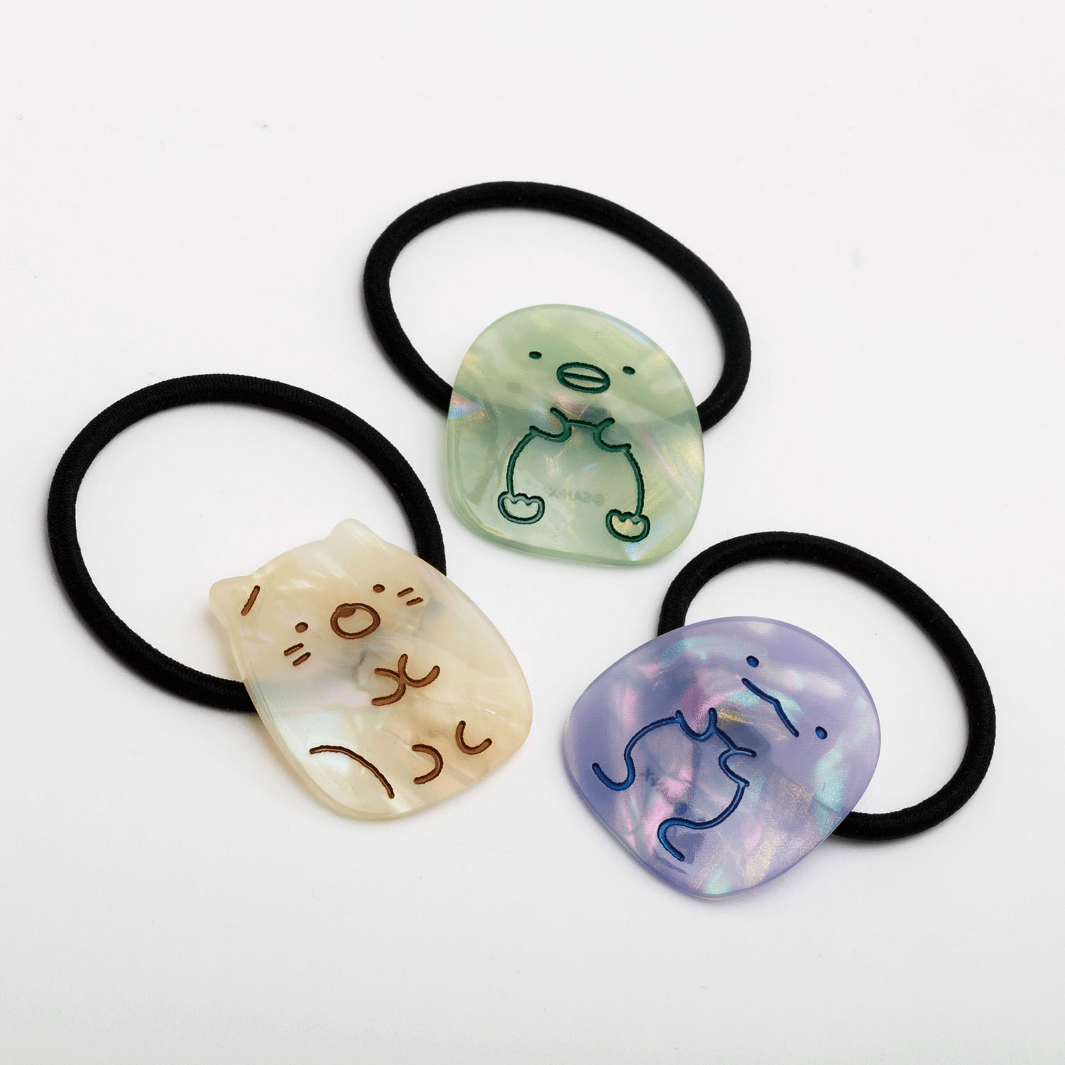 すみっコぐらし  ヘアゴム 「ぺんぎんラグーン」テーマ とかげ - 画像4