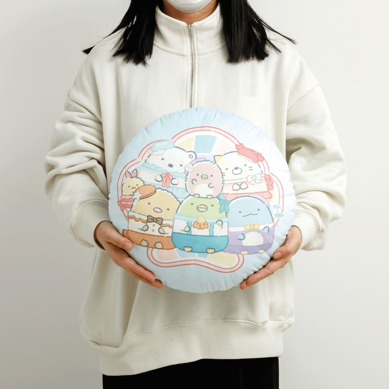 すみっコぐらし  クッション 「ぺんぎんラグーン」 - 画像3