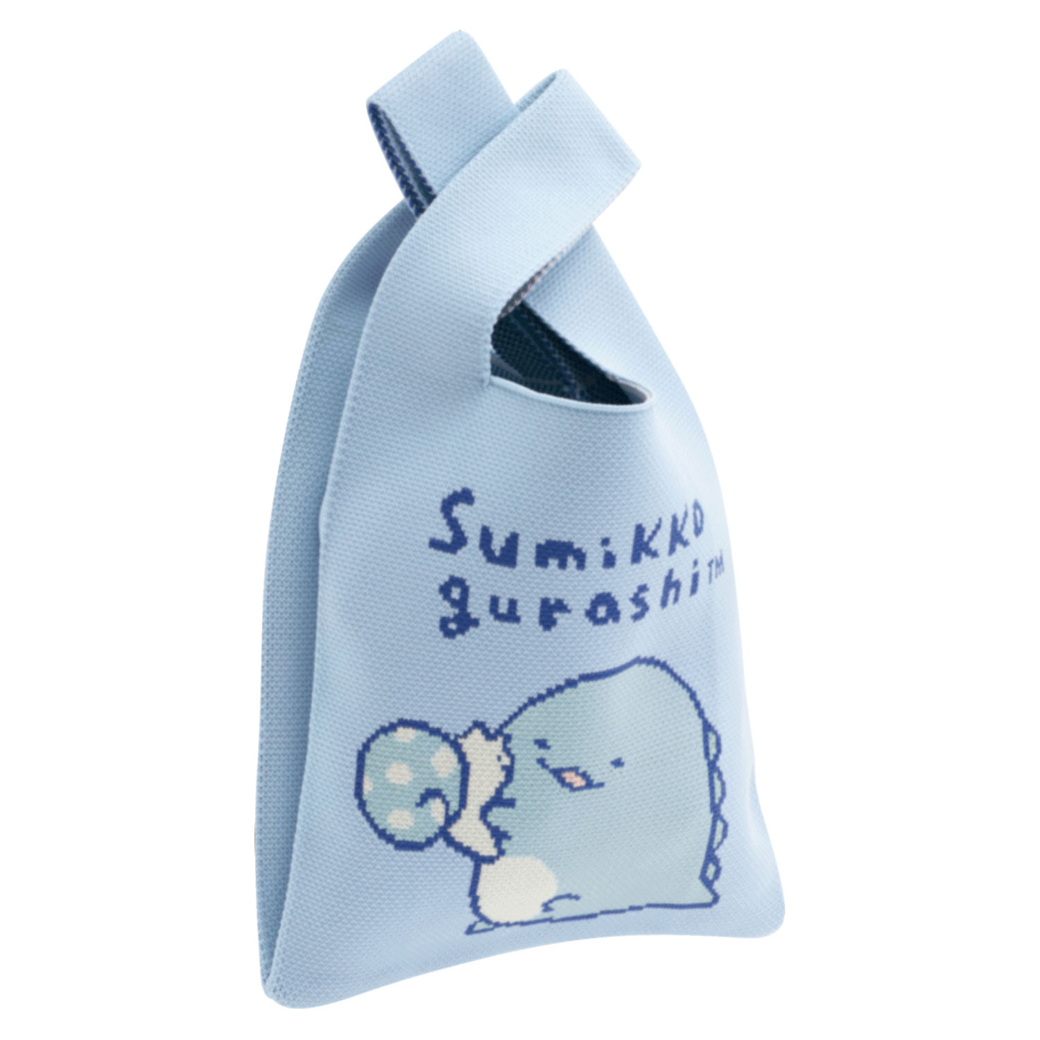 すみっコぐらし ニットバッグ とかげ - 画像2