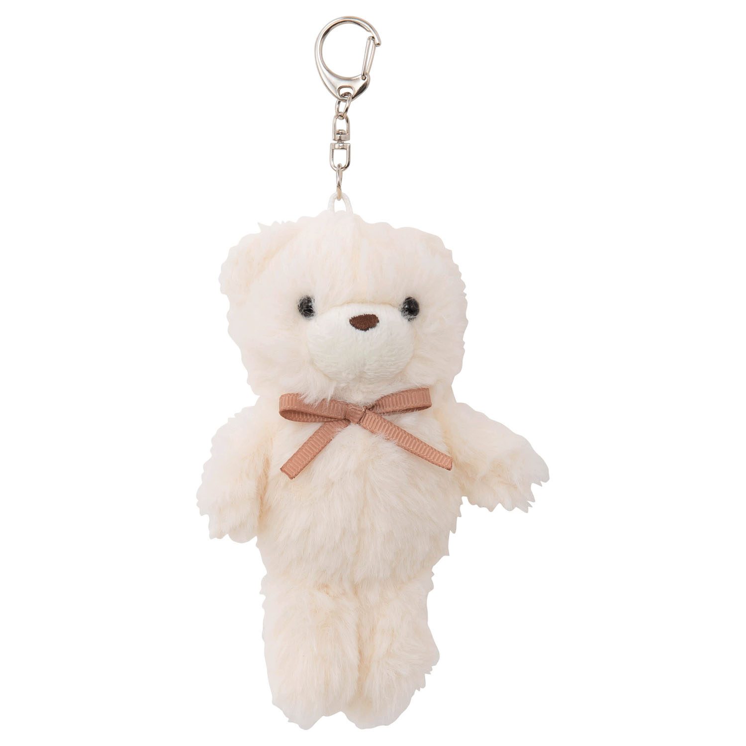 Mimiぬいぐるみチャーム ベア  アイボリー