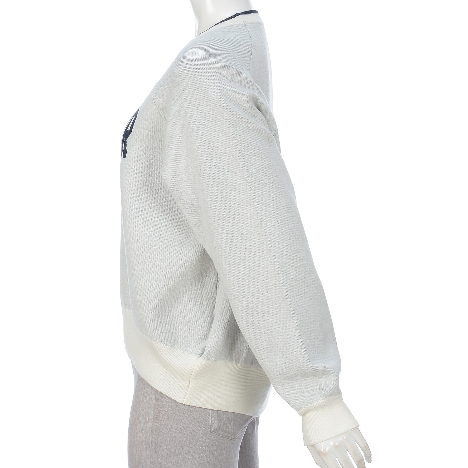 cloche ラグラン袖ロゴニットトップス - 画像5