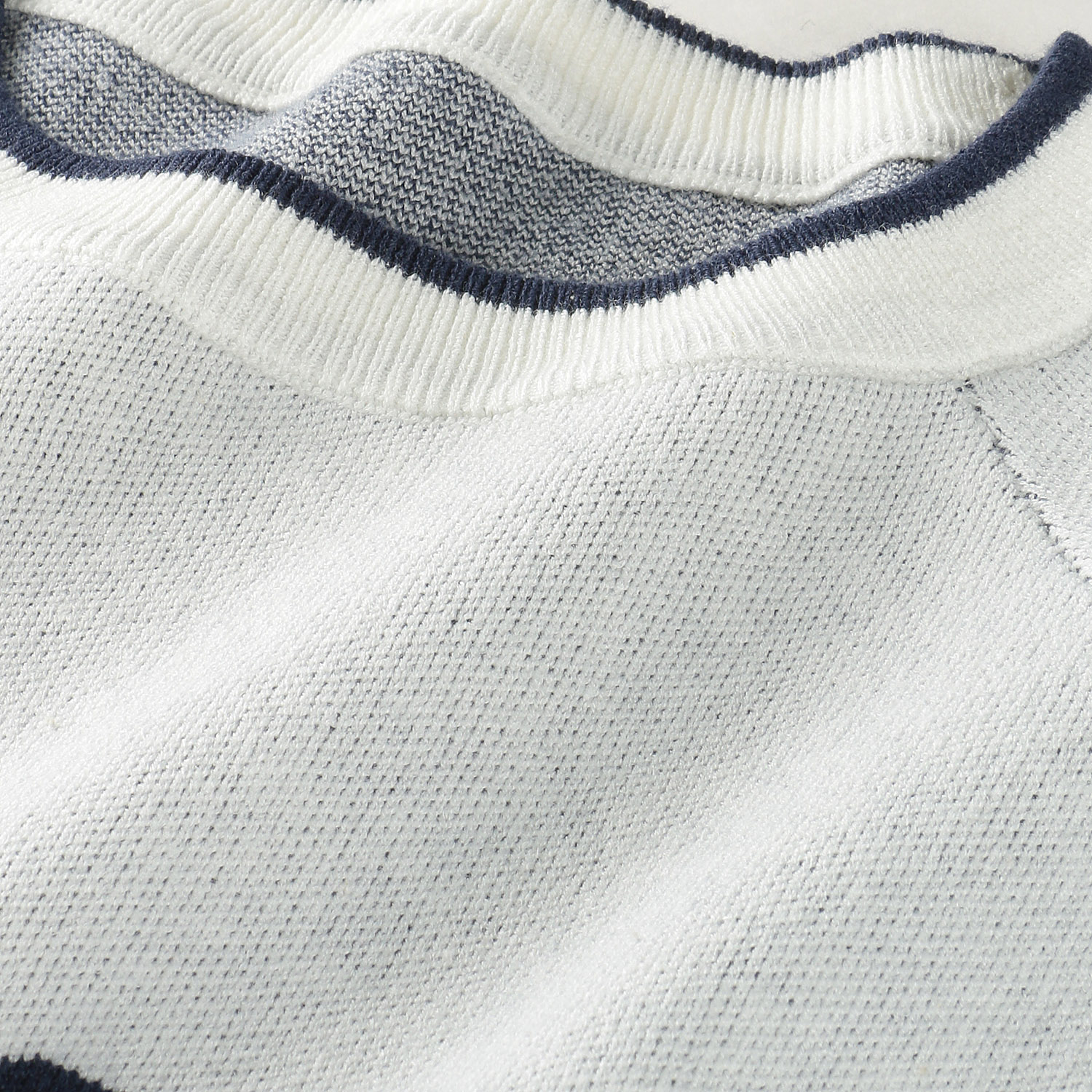 cloche ラグラン袖ロゴニットトップス - 画像7