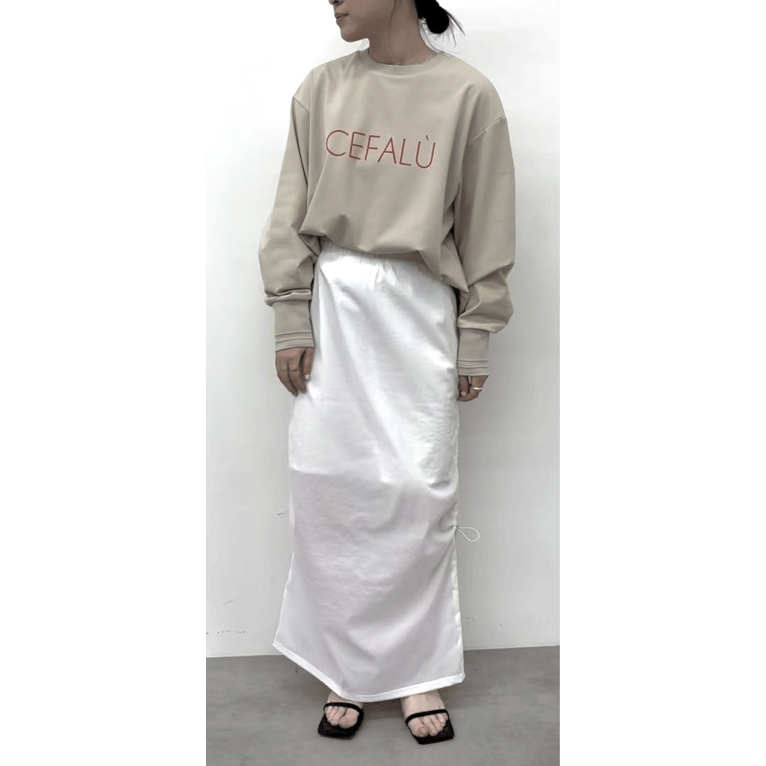 cloche カラーロゴプリント長袖T - 画像6