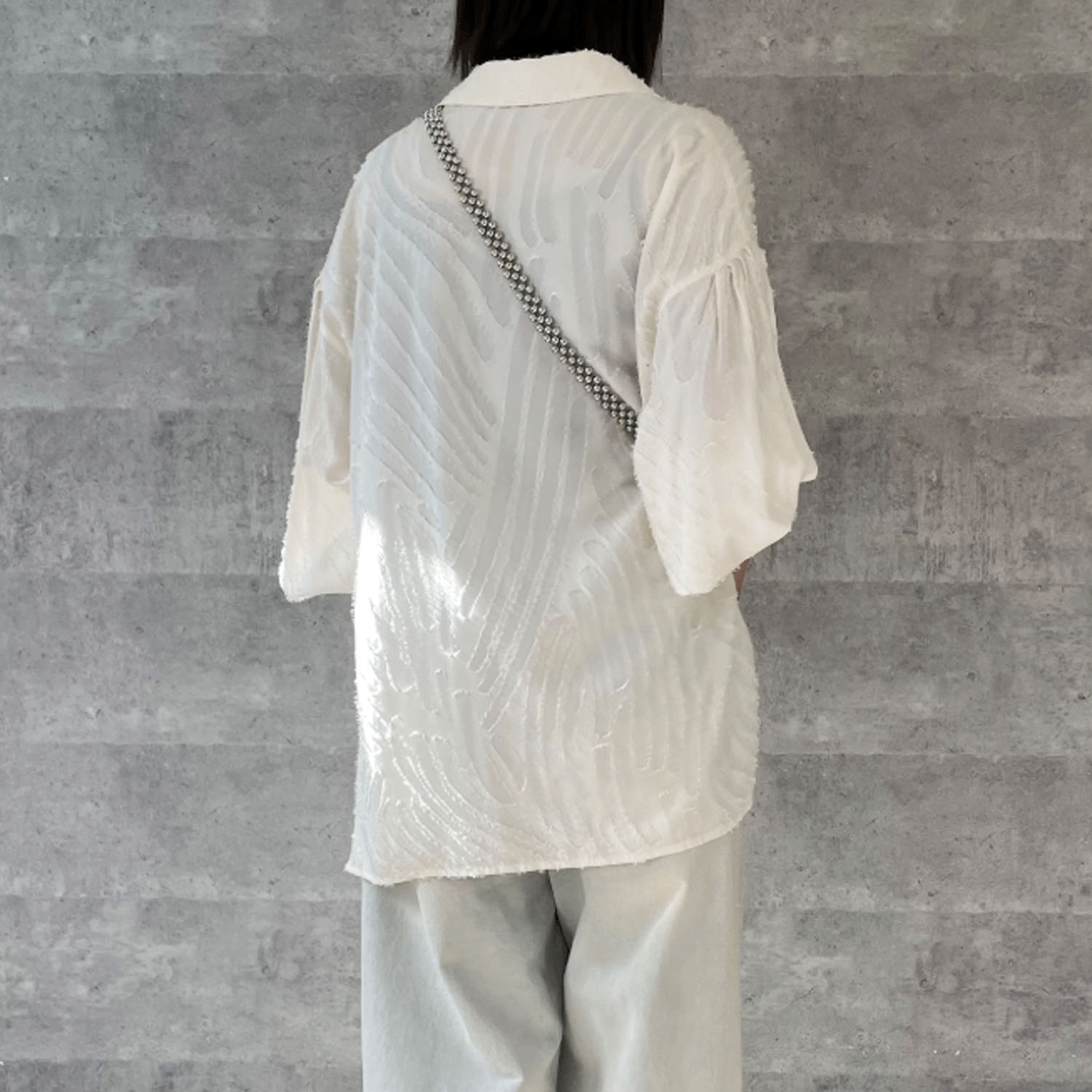 Anna Kerry オーバーサイズシャツ - 画像3