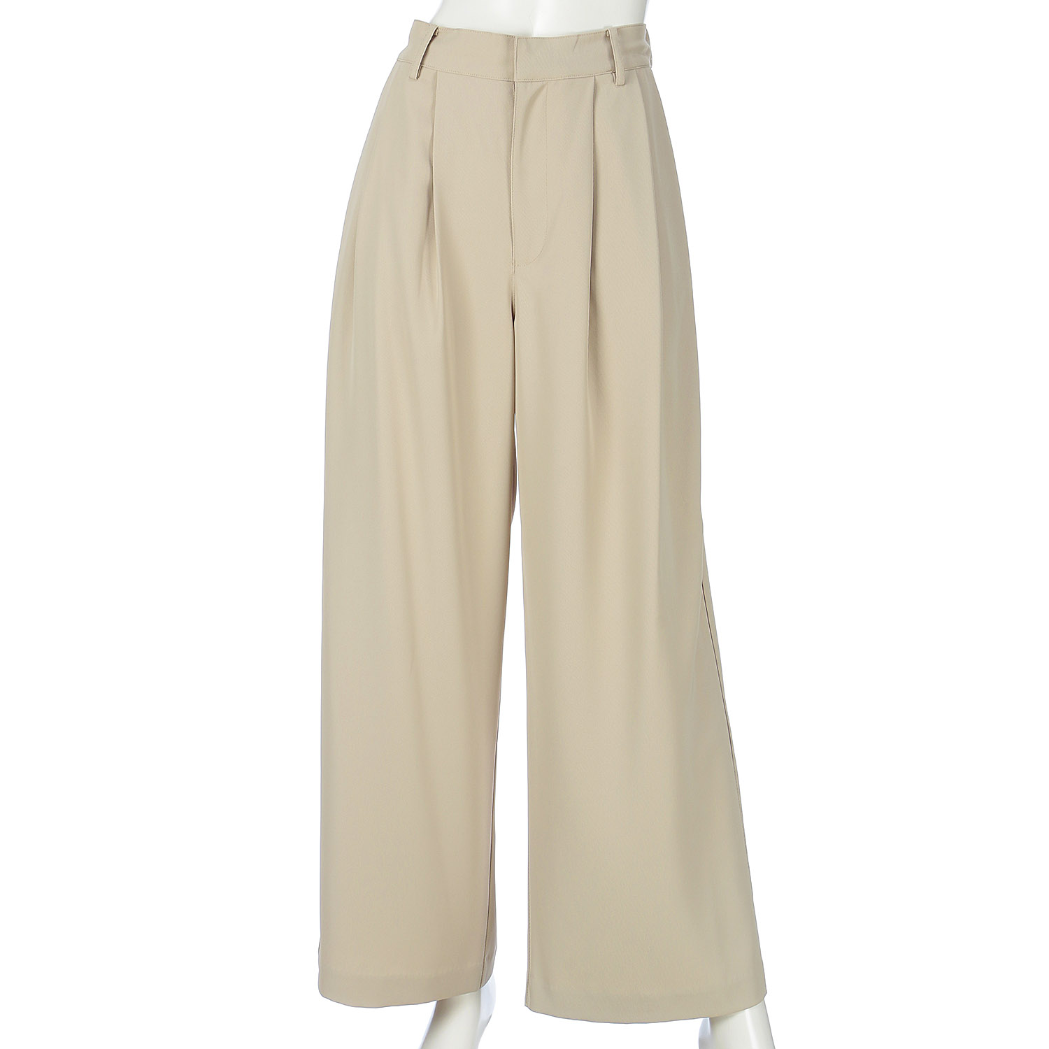 Anna Kerry 2タックワイドパンツ - 画像15