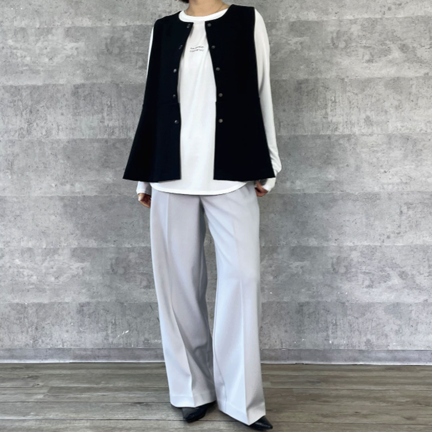 【Insta Live】Anna Kerry ワイドストレートパンツ - 画像16