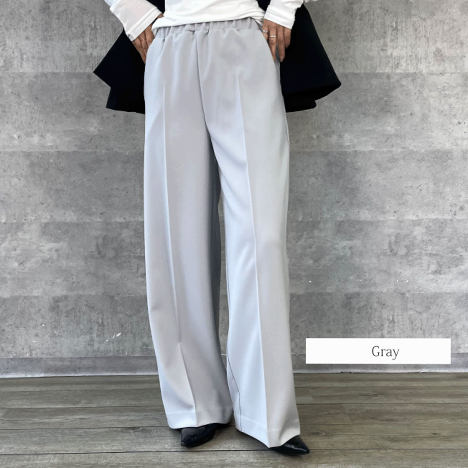 【Insta Live】Anna Kerry ワイドストレートパンツ - 画像5