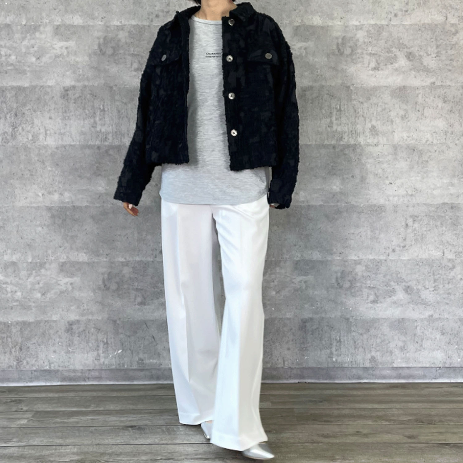 【Insta Live】Anna Kerry ワイドストレートパンツ - 画像6