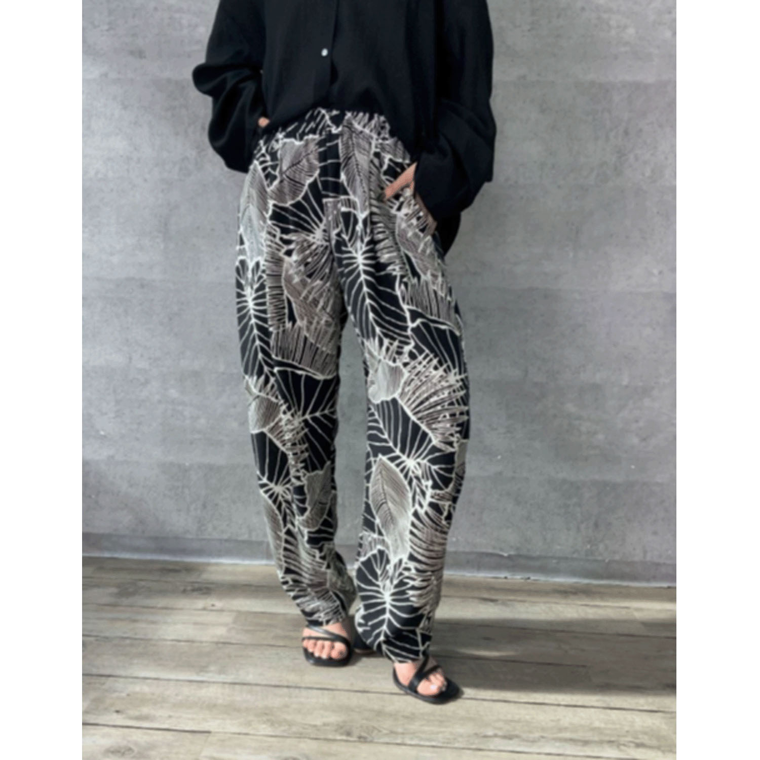 Anna Kerry ジオメトリックパンツ - 画像2