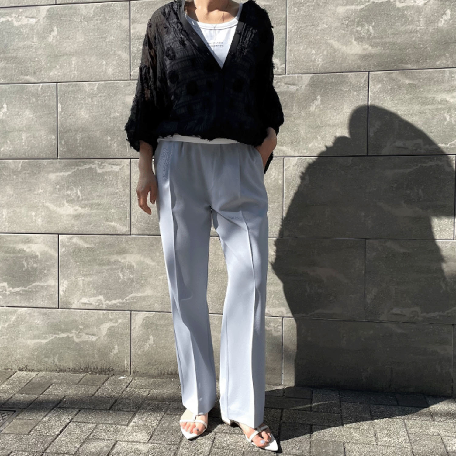 Anna Kerry ストレートパンツ - 画像15