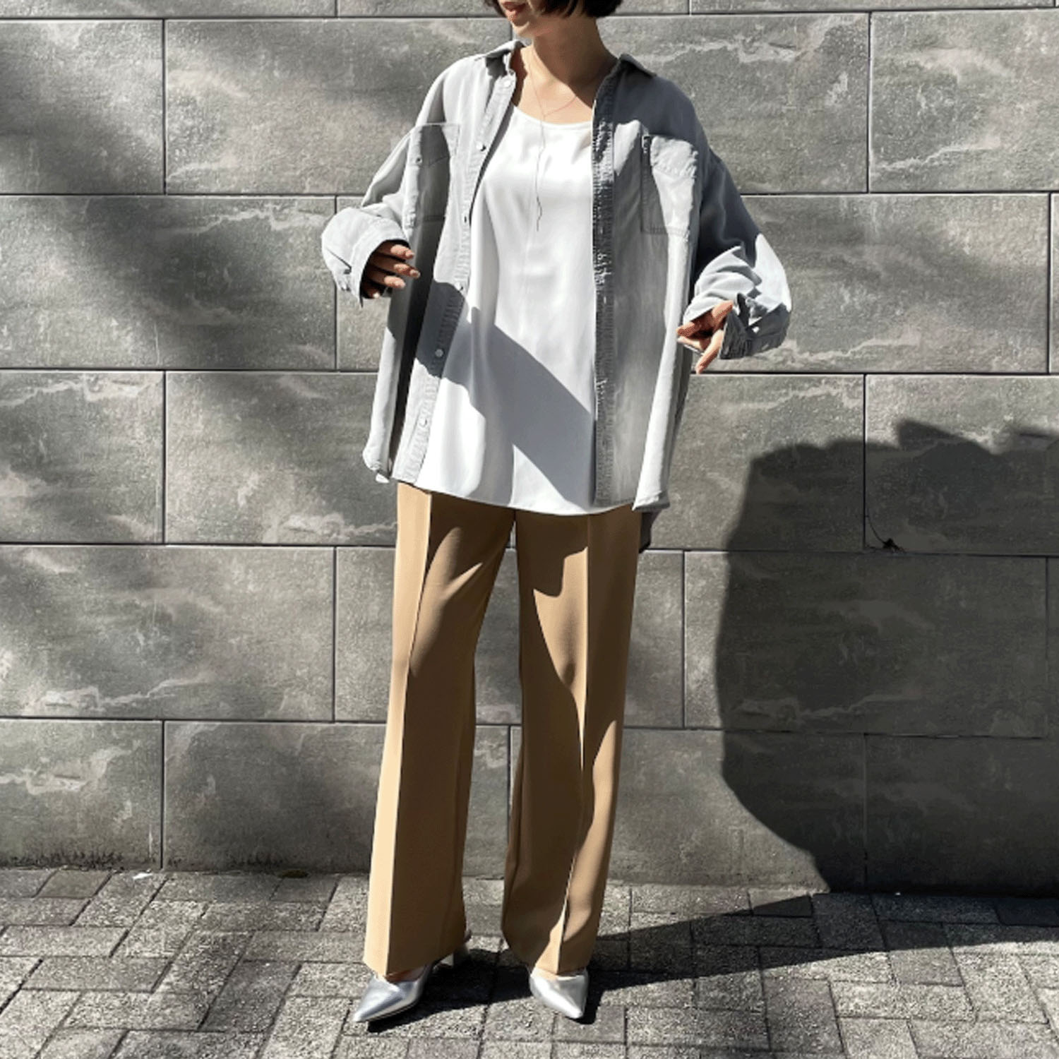 Anna Kerry ストレートパンツ - 画像8