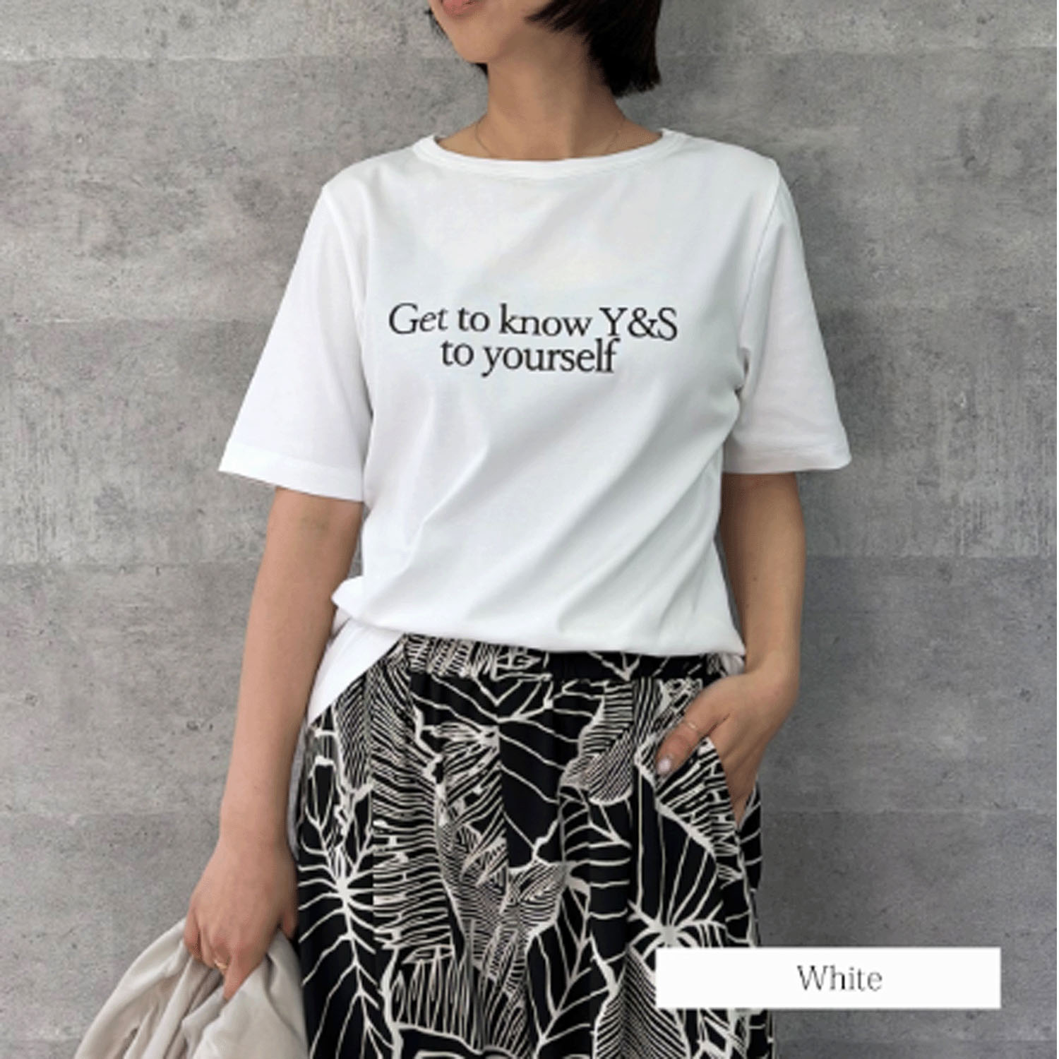 Anna Kerry フライスTシャツ - 画像2