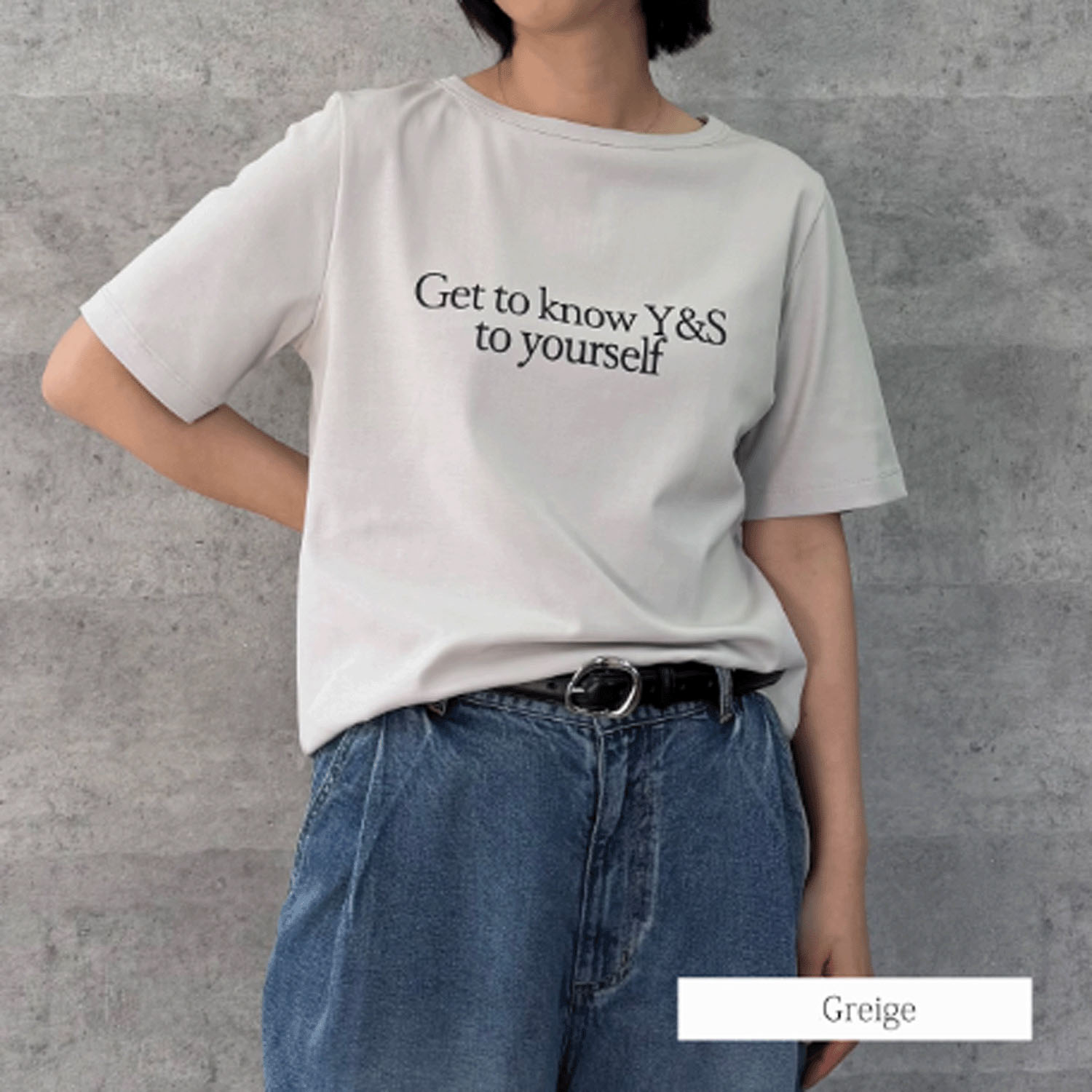 Anna Kerry フライスTシャツ - 画像11