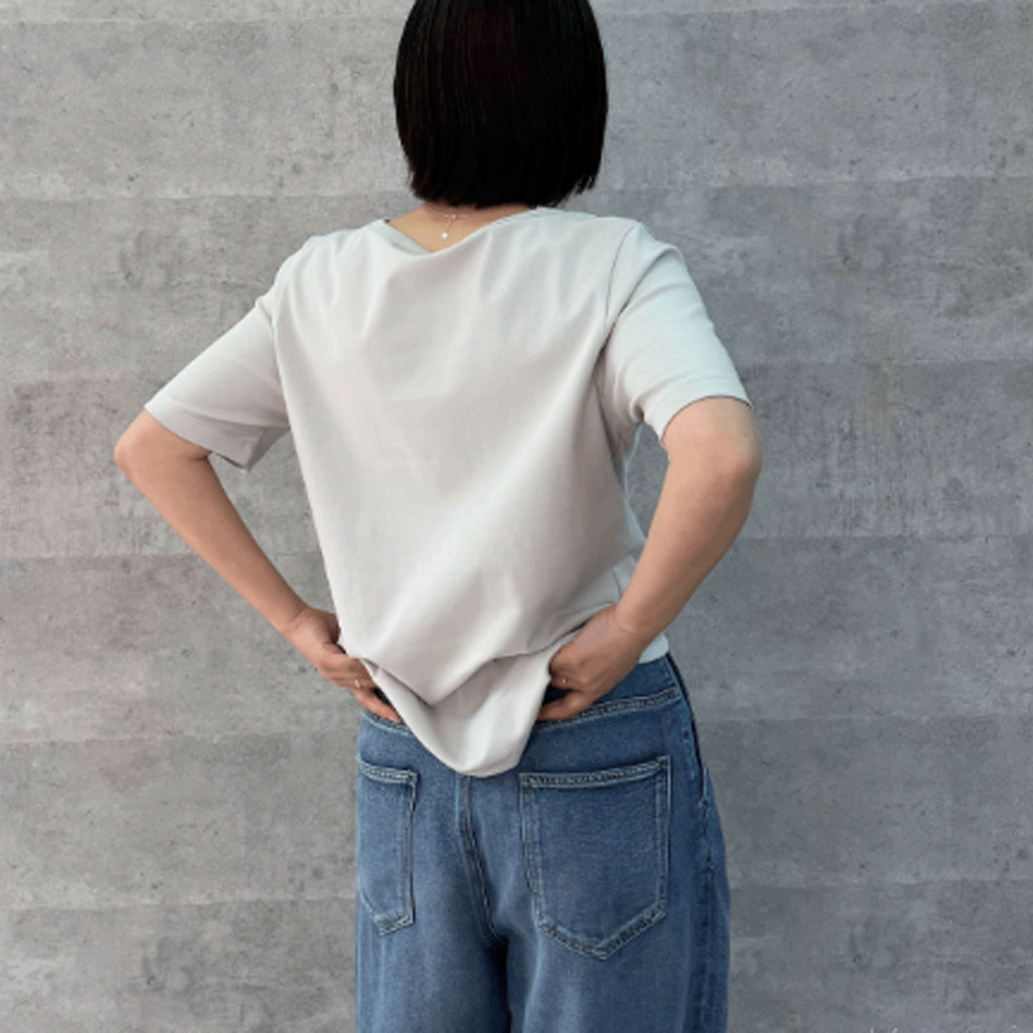 Anna Kerry フライスTシャツ - 画像13