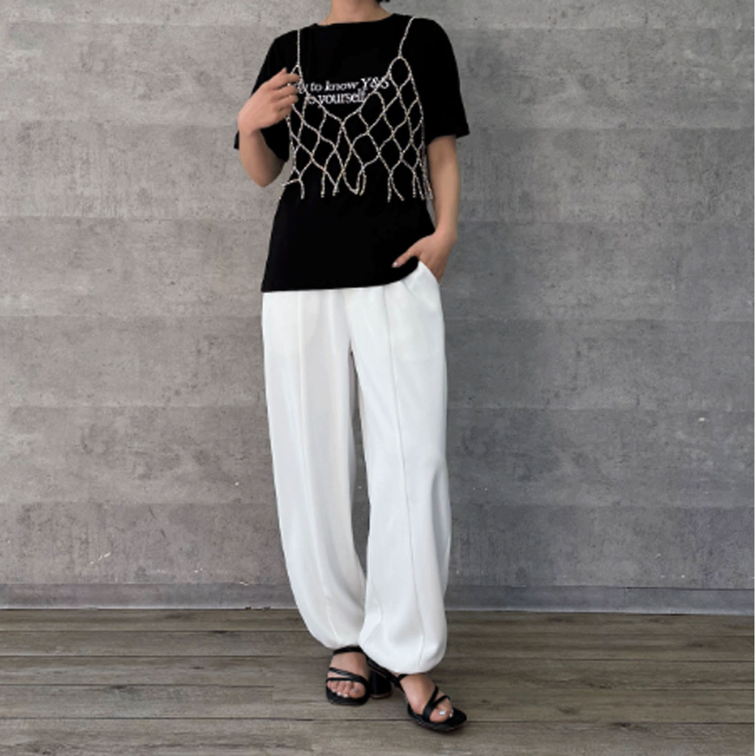 Anna Kerry フライスTシャツ - 画像20