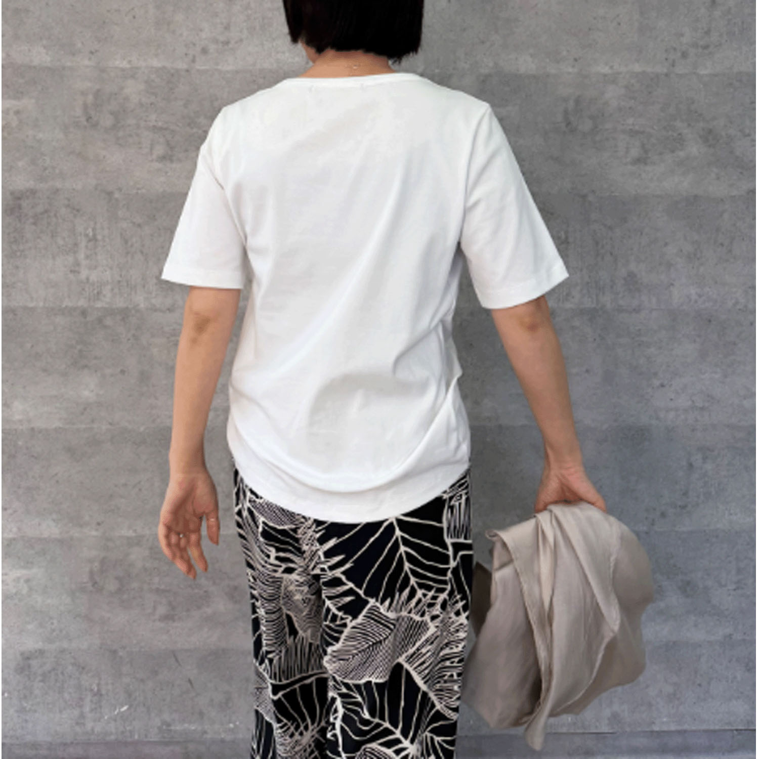 Anna Kerry フライスTシャツ - 画像4