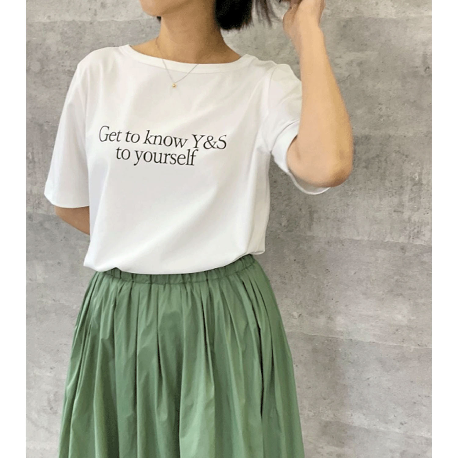 Anna Kerry フライスTシャツ - 画像7