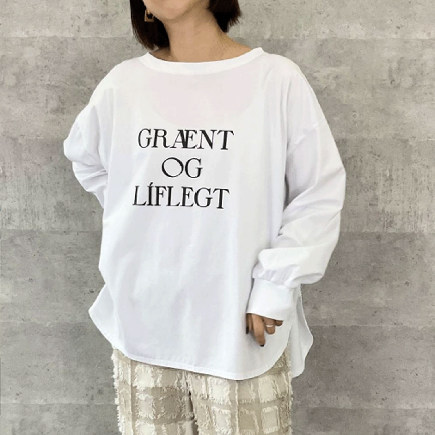 Anna Kerry ロゴロンT - 画像6