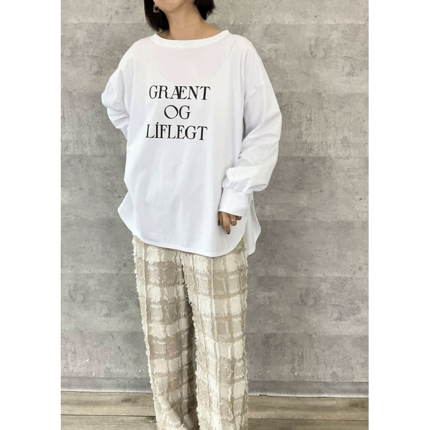 Anna Kerry ロゴロンT - 画像7