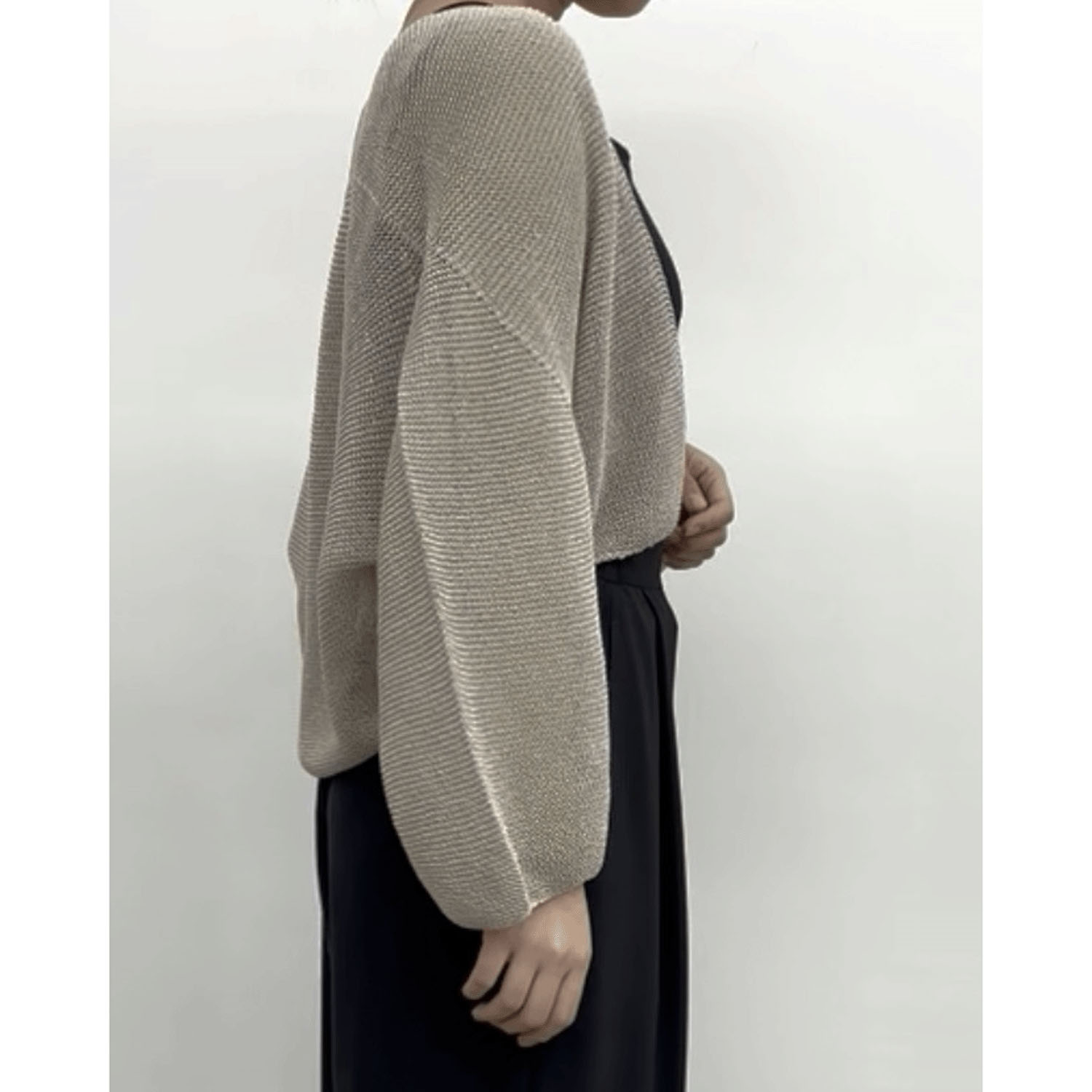 cloche 5分袖ニットカーディガン - 画像8